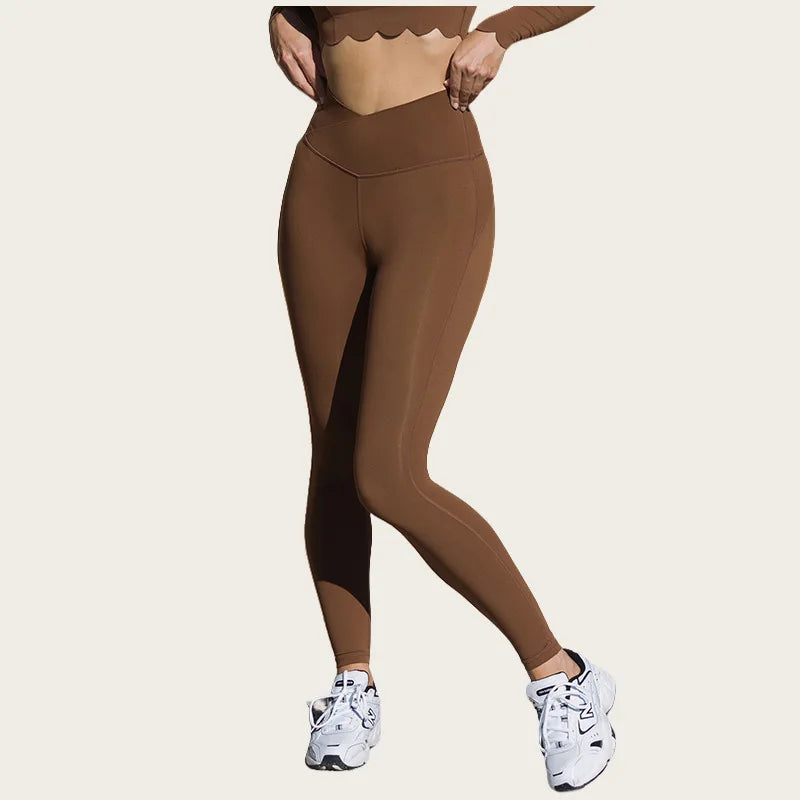 Ajuste ajustado con cuello cuadrado para mujer, alta elasticidad, deportes adelgazantes, manga larga, carrera profesional, secado rápido, fitness